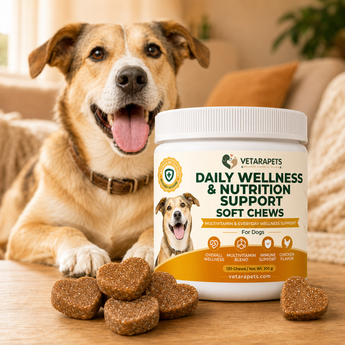 24 in 1 Dog Multivitamin Soft Chews for daily dog wellness support